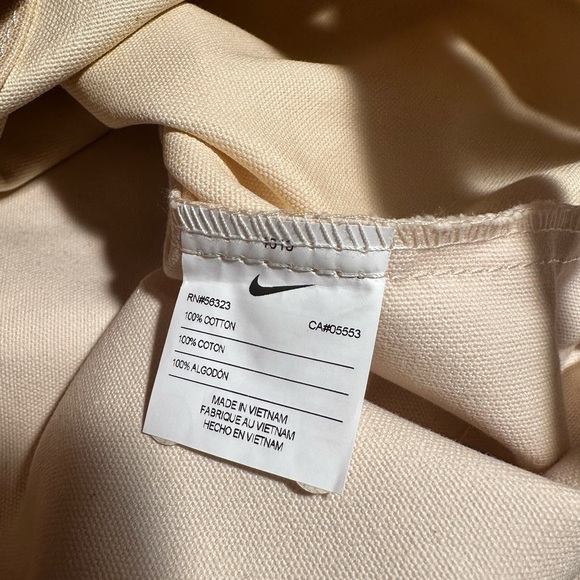 NIKE HERITAGE RETRO LOGO LARGE CANVAS TOTE BAG - Picture 2 of 3